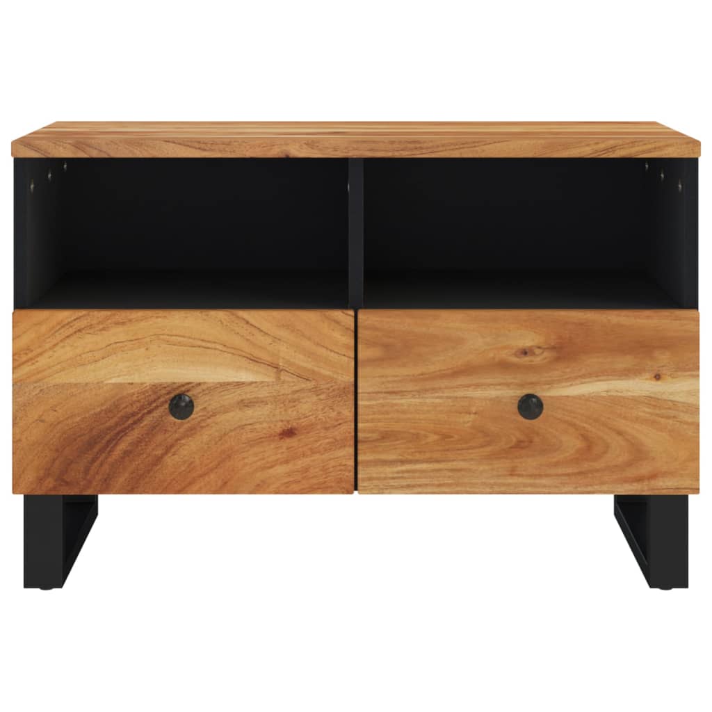 TV-Möbel Trä TV-Bänk 70x33x46 cm massivt akaciaträ