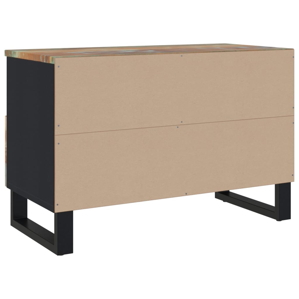 TV-Möbel Trä TV-Bänk 70x33x46cm massivt återvunnet trä