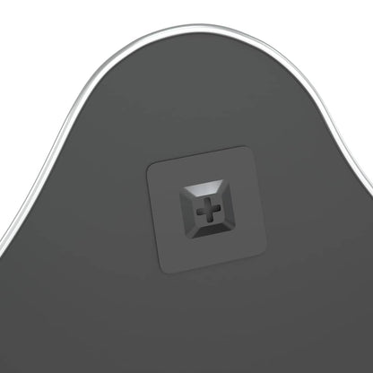 Väggspegel silver 60x50 cm