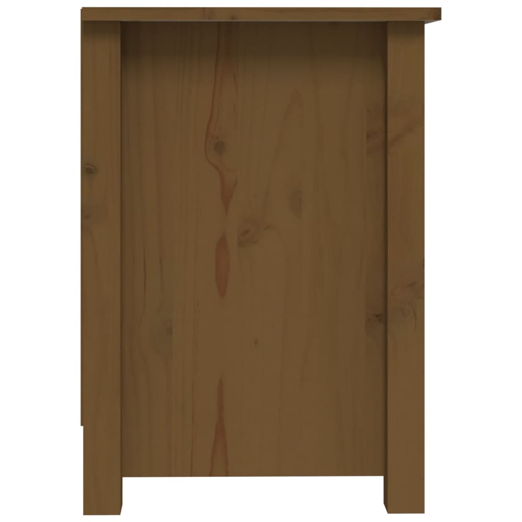 TV-Möbel Brun Honungsbrun TV-Bänk 103x36,5x52 cm massiv furu