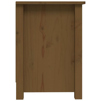 TV-Möbel Brun Honungsbrun TV-Bänk 103x36,5x52 cm massiv furu