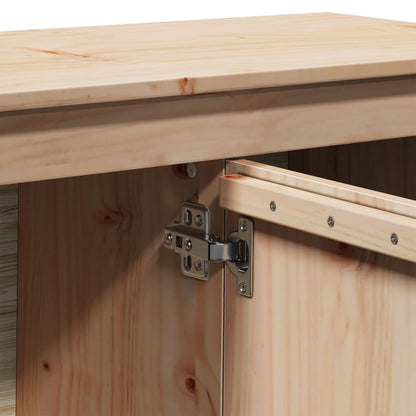 TV-Möbel Trä TV-Bänk 103x36,5x52 cm massiv furu