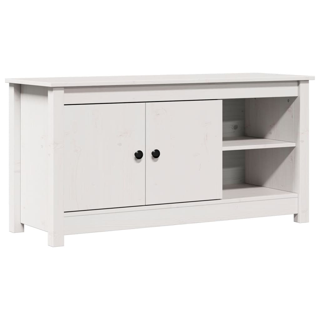 TV-Möbel Vit TV-Bänk 103x36,5x52 cm massiv furu