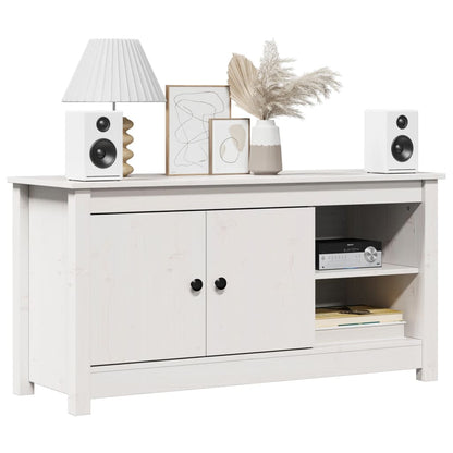 TV-Möbel Vit TV-Bänk 103x36,5x52 cm massiv furu