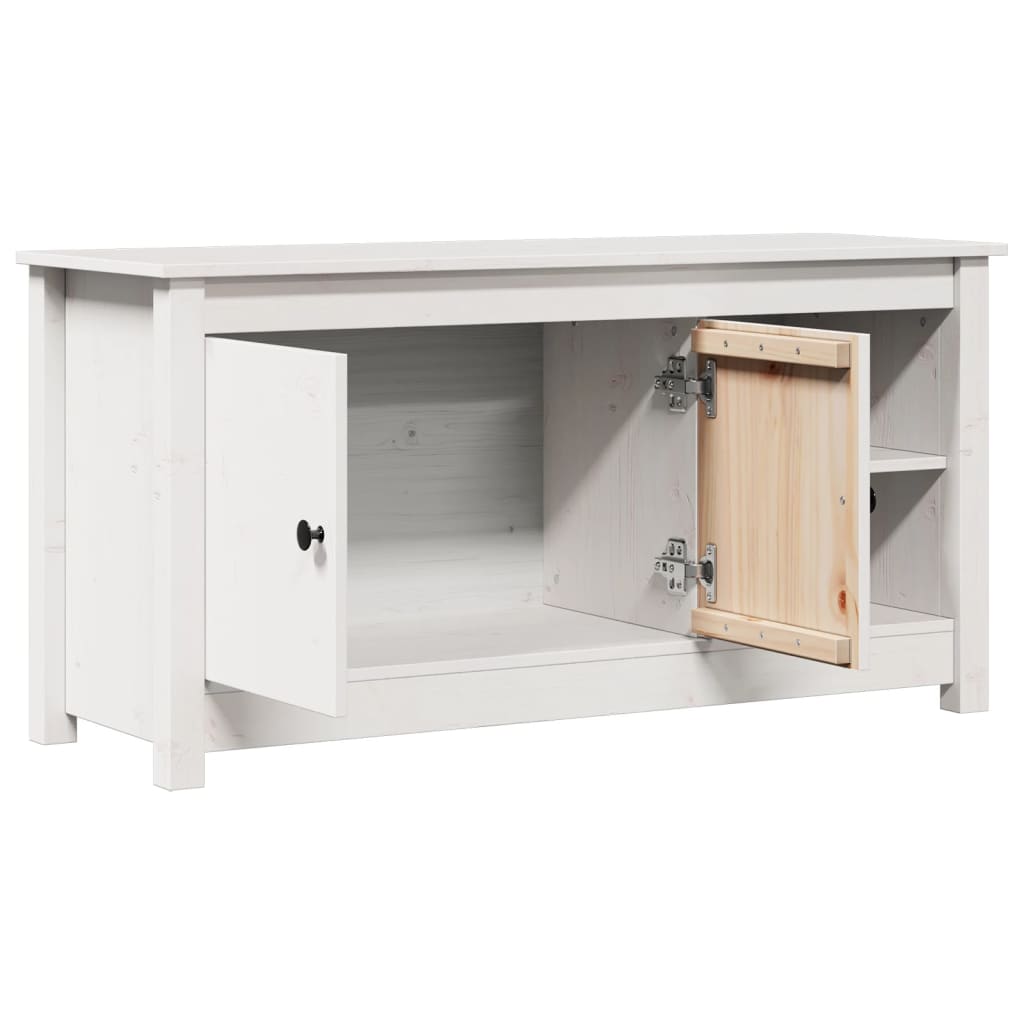 TV-Möbel Vit TV-Bänk 103x36,5x52 cm massiv furu