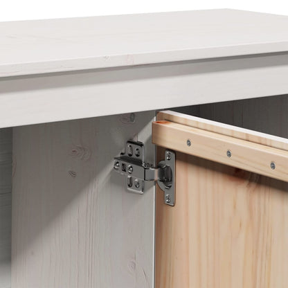 TV-Möbel Vit TV-Bänk 103x36,5x52 cm massiv furu