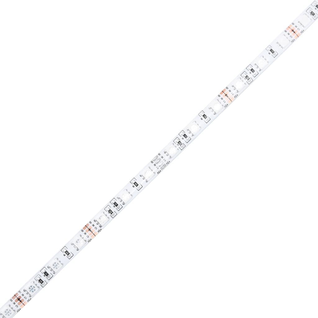 TV-Möbel Brun Ek TV-Bänk LED 140x36,5x40 cm