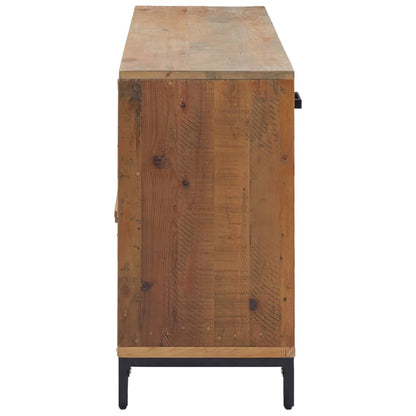 Skänk Brun 110x35x70 cm massiv furu