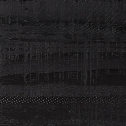 Skänk Svart 110x35x70 cm massiv furu