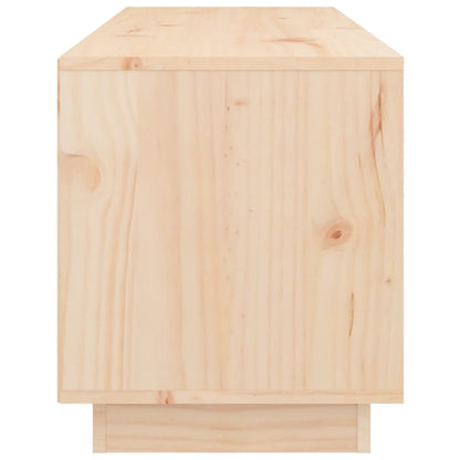 TV-Möbel Trä TV-Bänk 105x34x40 cm massiv furu