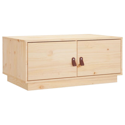 Soffbord Trä 80x50x35 cm massiv furu