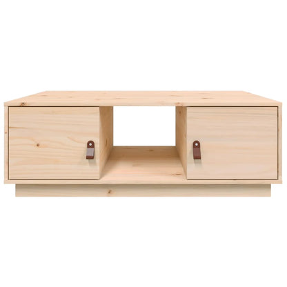 Soffbord Trä 100x50x35 cm massiv furu