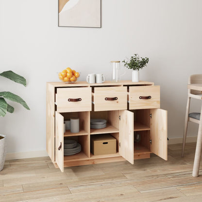 Byrå Trä 100x40x75 cm massiv furu