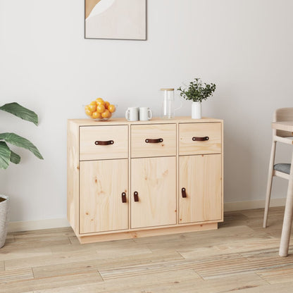 Byrå Trä 100x40x75 cm massiv furu