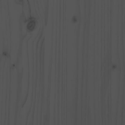 Skåp Grå 34x40x108,5 cm massiv furu