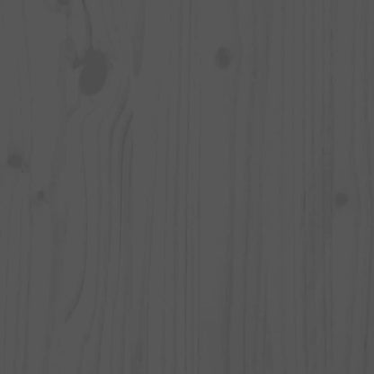 Skåp Grå 67x40x108,5 cm massiv furu