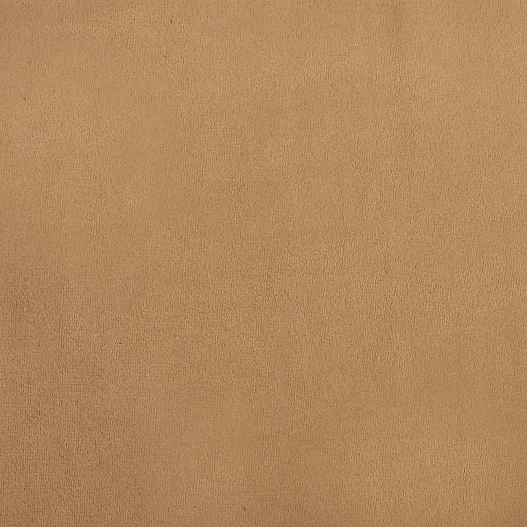 Hundbädd brun 80x45x30 cm sammet