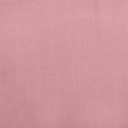 Hundbädd rosa 100x54x33 cm sammet