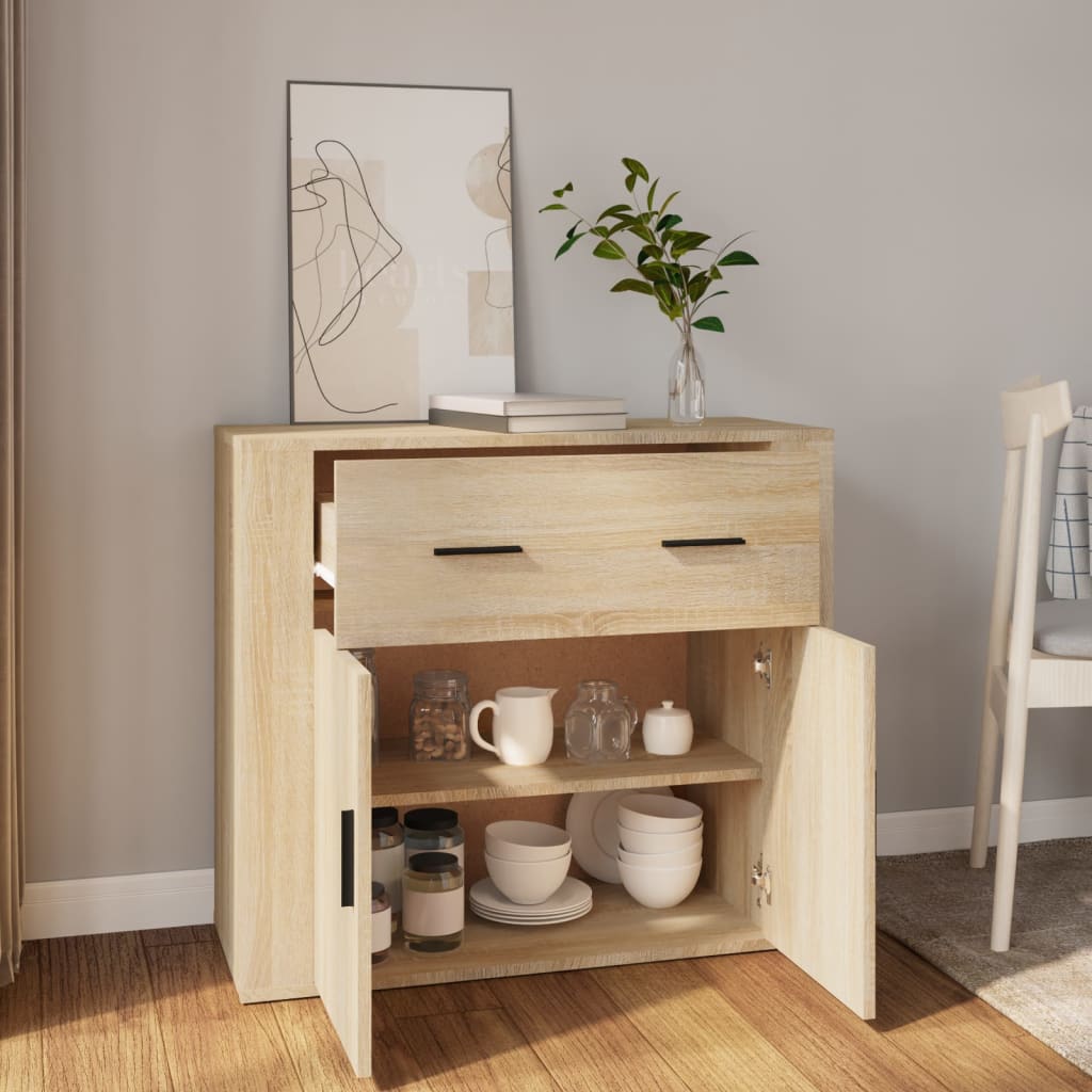 Skänk Sonoma Ek 80x33x70 cm