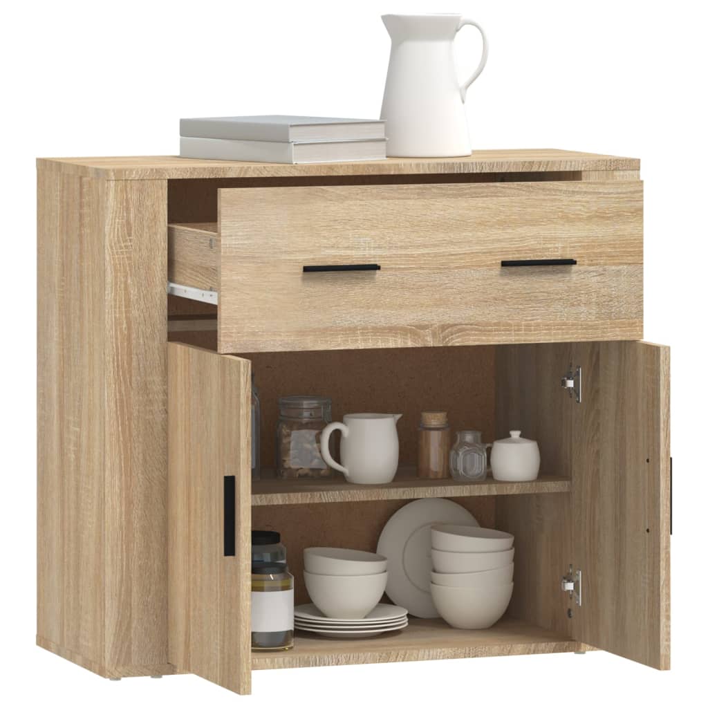 Skänk Sonoma Ek 80x33x70 cm