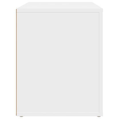 Sängbord Nattduksbord Vit 60x36x45 cm