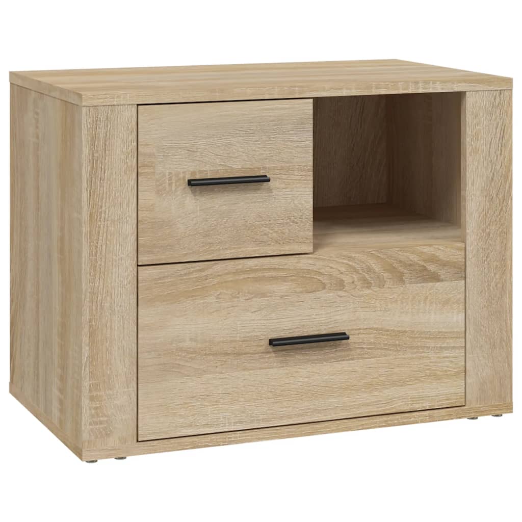 Sängbord Nattduksbord Sonoma Ek 60x36x45 cm