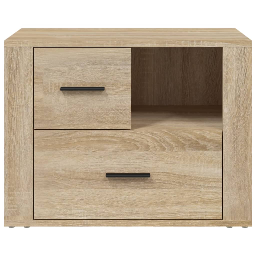 Sängbord Nattduksbord Sonoma Ek 60x36x45 cm