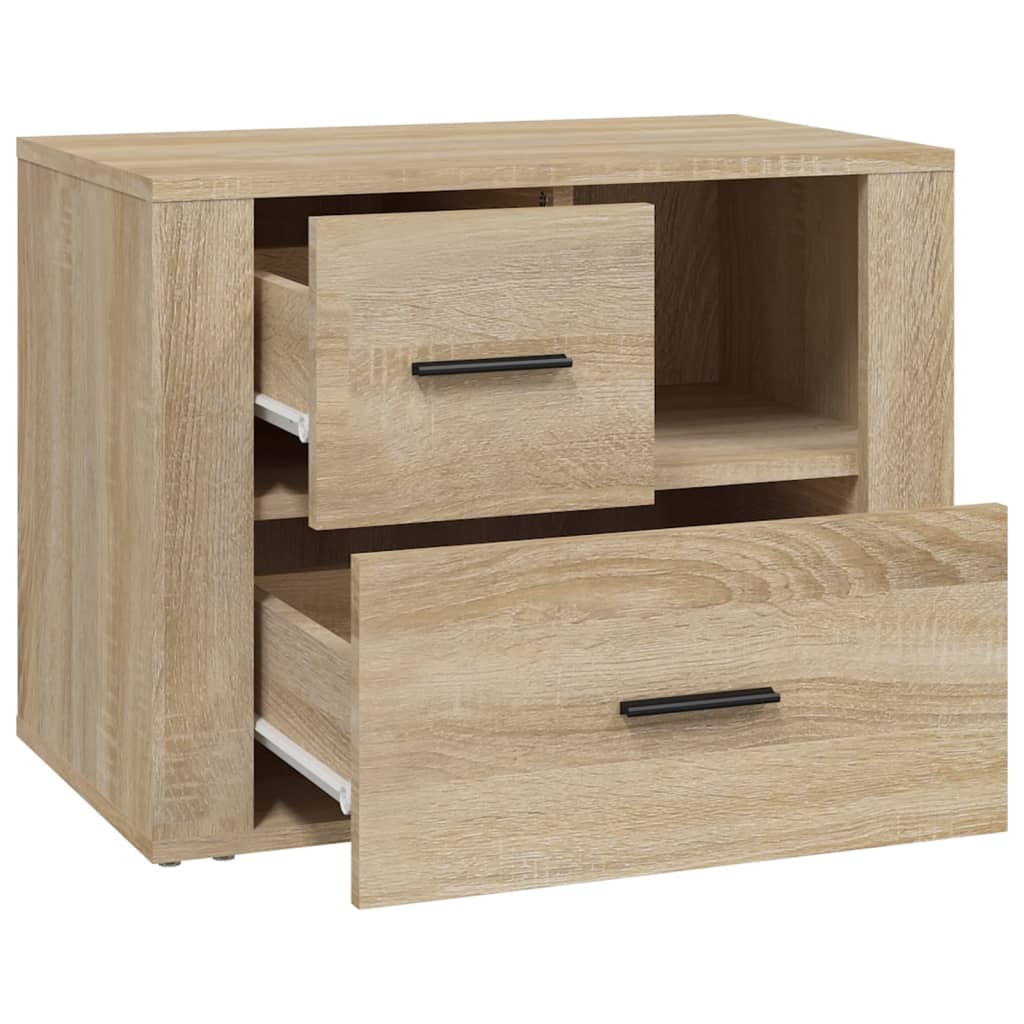 Sängbord Nattduksbord Sonoma Ek 60x36x45 cm