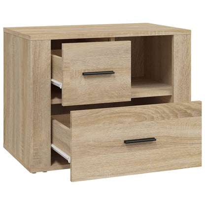 Sängbord Nattduksbord Sonoma Ek 60x36x45 cm