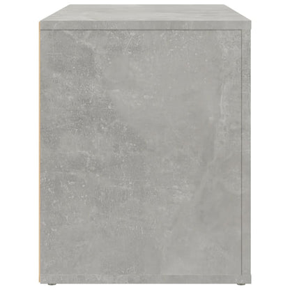 Sängbord Nattduksbord Betonggrå 60x36x45 cm