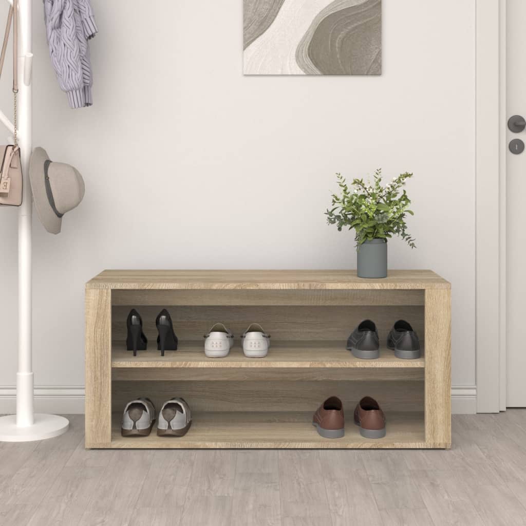 Skoställ Sonoma Ek Skohylla 100x35x45 cm