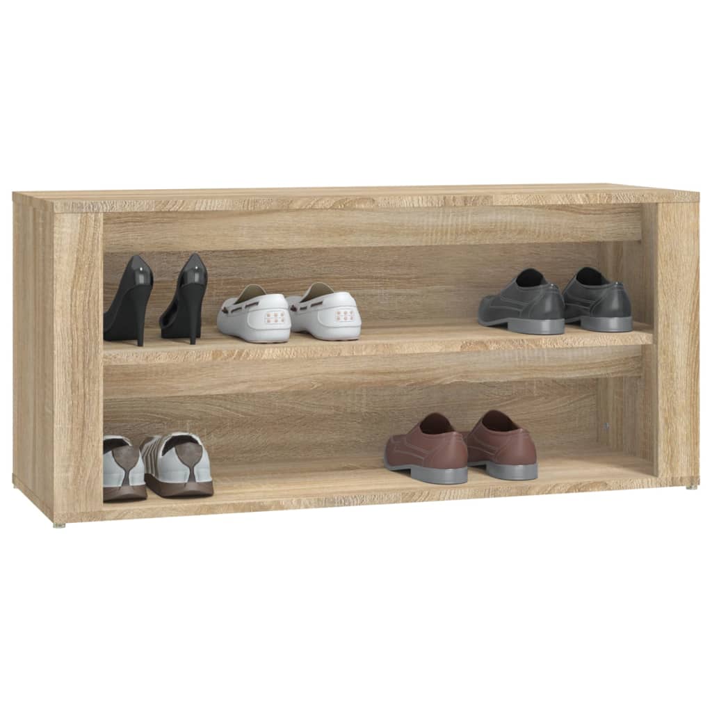 Skoställ Sonoma Ek Skohylla 100x35x45 cm