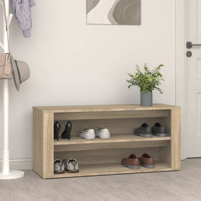 Skoställ Sonoma Ek Skohylla 100x35x45 cm