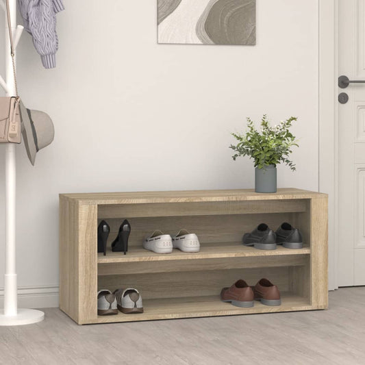 Skoställ Sonoma Ek Skohylla 100x35x45 cm