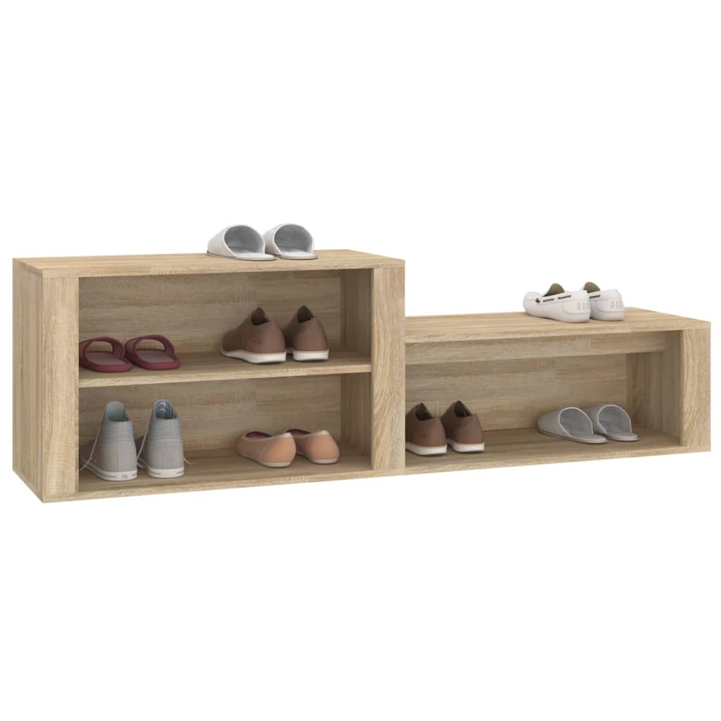 Skoställ Sonoma Ek Skohylla 150x35x45 cm