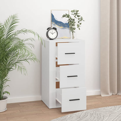 Skåp Vit 40x33x70 cm