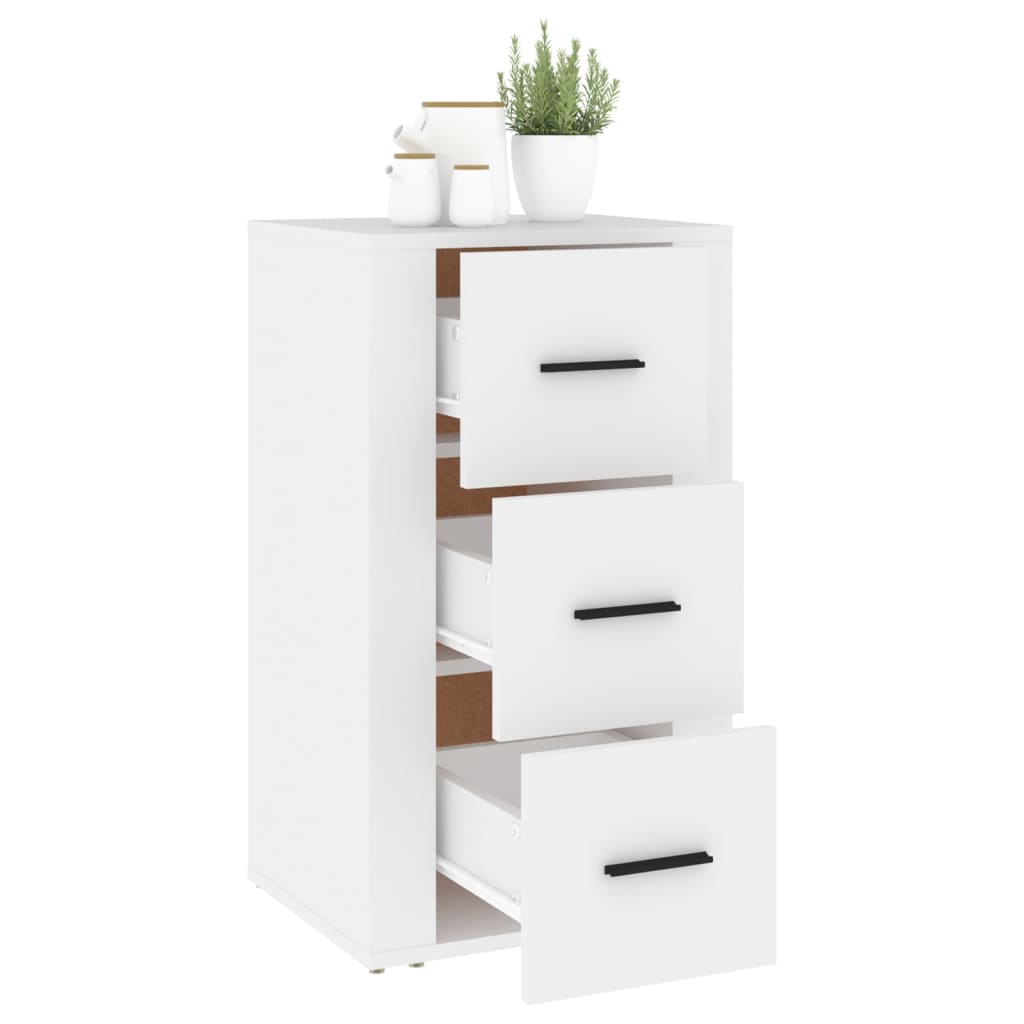 Skåp Vit 40x33x70 cm