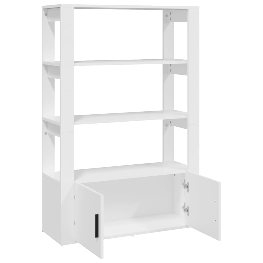 Bokhylla Vit 80x30x119,5 cm