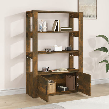 Skänk Rökfärgad Ek 80x30x119,5 cm