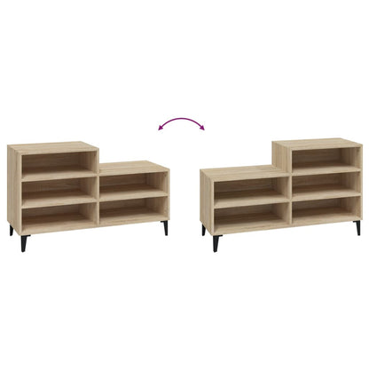 Skoställ Sonoma Ek Skohylla 102x36x60 cm