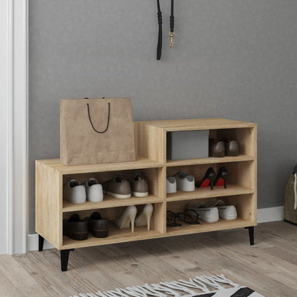 Skoställ Sonoma Ek Skohylla 102x36x60 cm