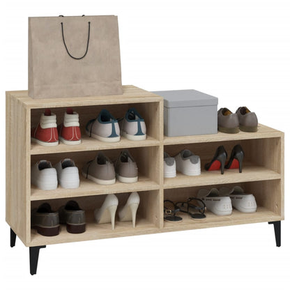 Skoställ Sonoma Ek Skohylla 102x36x60 cm