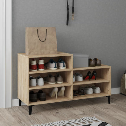 Skoställ Sonoma Ek Skohylla 102x36x60 cm