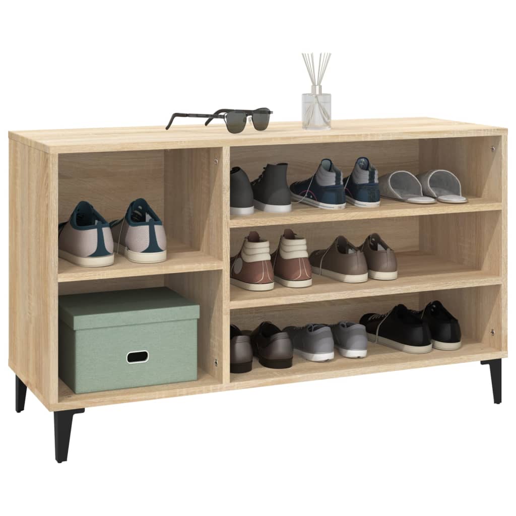 Skoställ Sonoma Ek Skohylla 102x36x60 cm