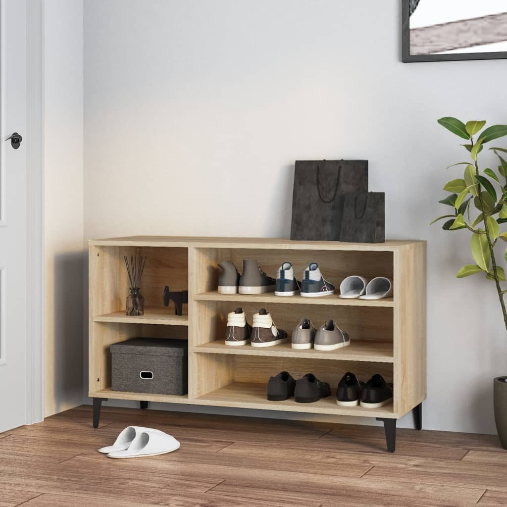 Skoställ Sonoma Ek Skohylla 102x36x60 cm