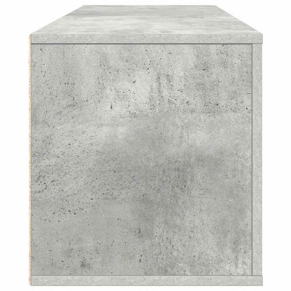 Skoställ Betonggrå Väggmonterat skoställ 100x35x38 cm