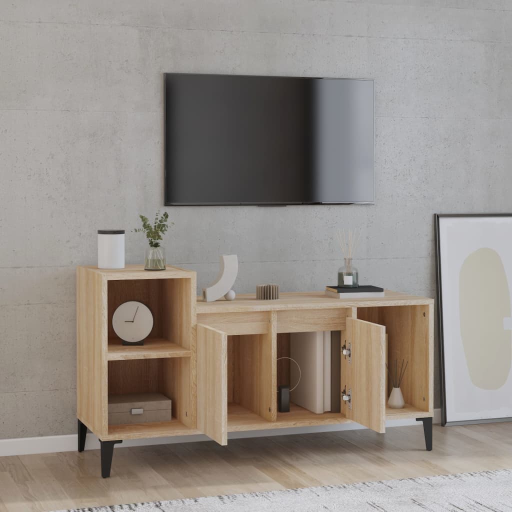 TV-Möbel Sonoma Ek TV-skåp 100x35x55 cm