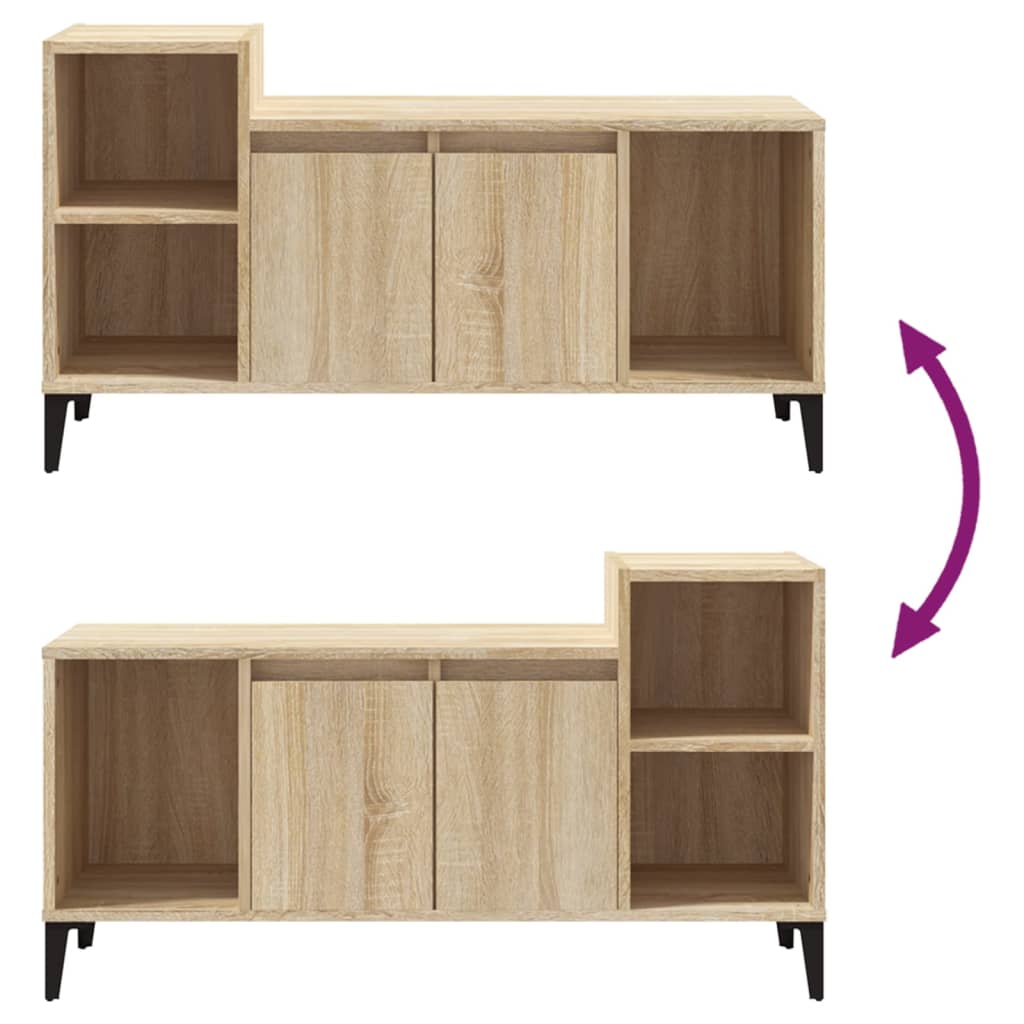 TV-Möbel Sonoma Ek TV-skåp 100x35x55 cm