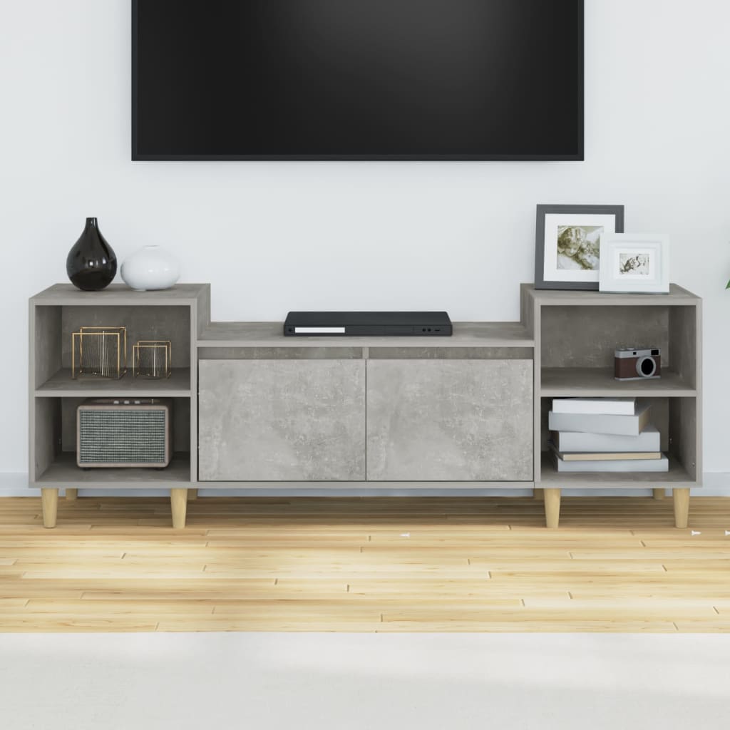 TV-Möbel Betonggrå TV-Bänk 160x35x55 cm