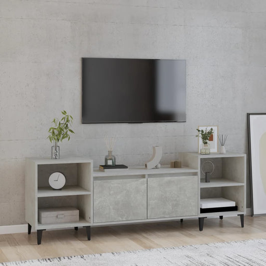 TV-Möbel Betonggrå TV-Bänk 160x35x55 cm